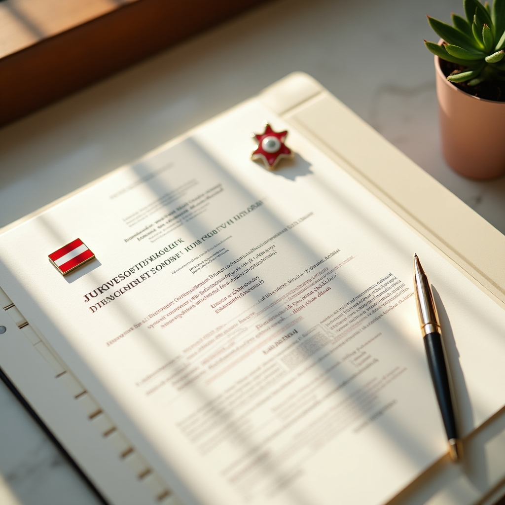 Amtliche Dokumente des österreichischen Familienministeriums